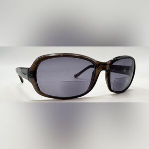 Liz Claiborne 87958 Gray Translucent Oval Sunglasses Frames Only